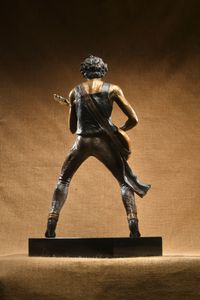 Bronze of Keith Richard&rsquo;s. Cast specially for a client at 20 inches